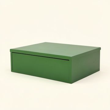Lake Bridge Desktop Monitor Riser - Green (synthetic illustration; no displayed measurements)
