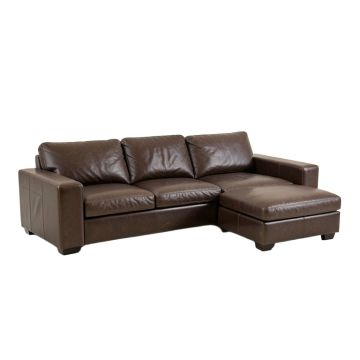 Marlon 102.5 '' Wide Faux Leather Sofa & Chaise