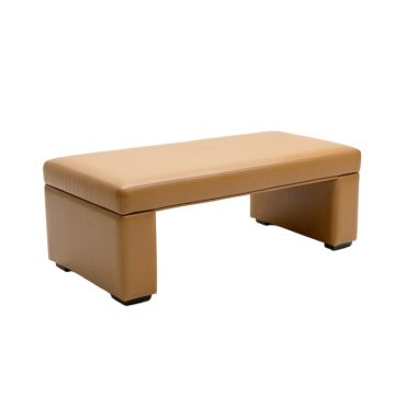 Loney Leather Upholstered Bench