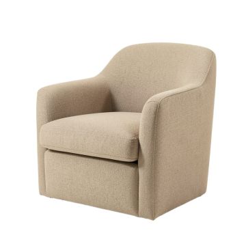 Aous 31.75 '' Wide Polyester Barrel Chair