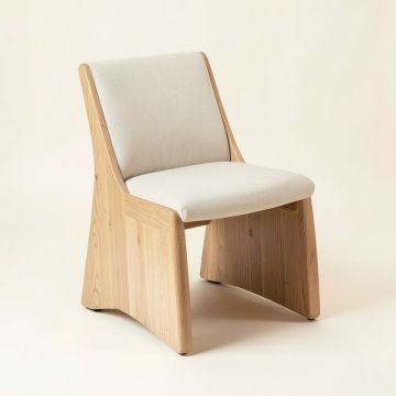 Aubreey Stacking Side Chair In Natural (synthetic illustration; no displayed measurements)