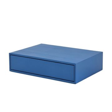 Cedar Fold Desktop Monitor Riser - Blue (synthetic illustration; no displayed measurements)