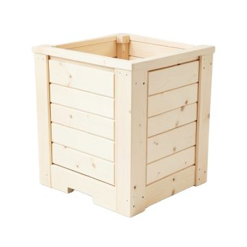 Clay Canyon Closed Garden Compost Bin - Ivory (synthetic illustration; no displayed measurements)