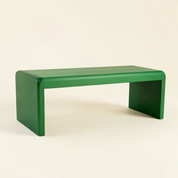 Ridge Falls Indoor Bench - Green (synthetic illustration; no displayed measurements)