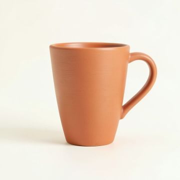 Brook Dale Ceramic Mug - Terracotta (synthetic illustration; no displayed measurements)