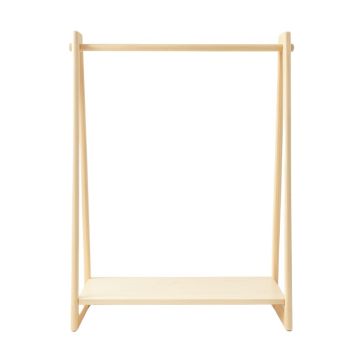 Fern Canyon Empty Garment Rack - Ivory