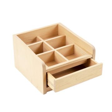 Fern Bend Empty Coffee-Station Organizer - Beige