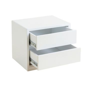 Rowan Branch Small-Parts Storage Drawer Cabinet - White