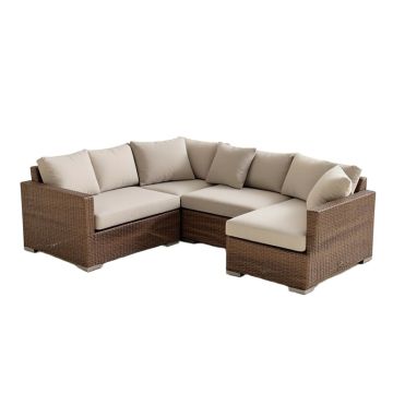 Almyra 4 Piece Sectional Seating Group With Cushions