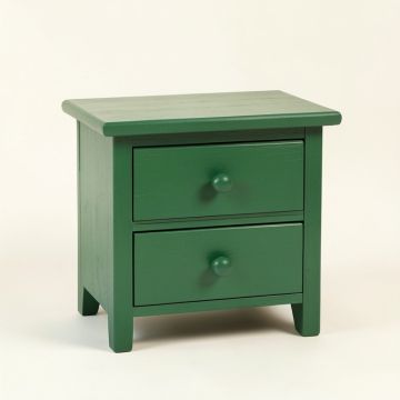 Laurel Edge Nightstand - Green (synthetic illustration; no displayed measurements)