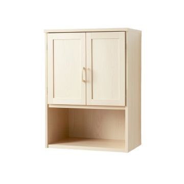 Pine Crest Wall-Mounted Laundry Cabinet - Ivory