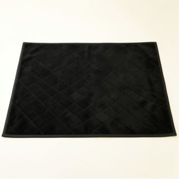 Dawn Branch Bath Mat - Black (synthetic illustration; no displayed measurements)