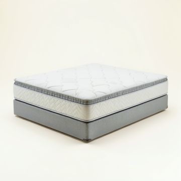 Serta Perfect Sleeper 14 '' Firm Hybrid Mattress And Box Spring Set (synthetic illustration; no displayed measurements)