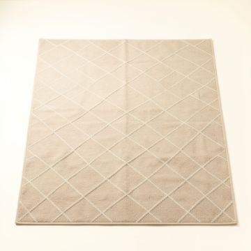 Cliff Bridge Rectangular Area Rug - Beige (synthetic illustration; no displayed measurements)