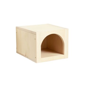 Alder Branch Wall-Mounted Cat Perch - Ivory