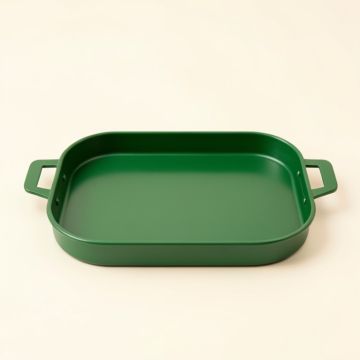 Vale Bend Serving Tray - Green (synthetic illustration; no displayed measurements)