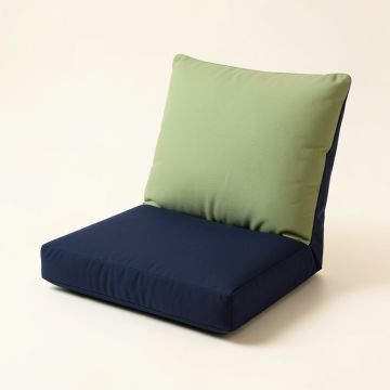 Indoor/Outdoor Lounge Chair Cushion (synthetic illustration; no displayed measurements)