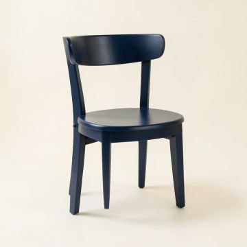Summit Arc Small Chair - Navy (synthetic illustration; no displayed measurements)