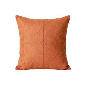 Dawn Bridge Filled Accent Pillow - Terracotta