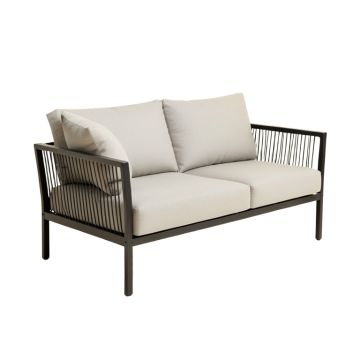 Grabert Patio Sofa With Cushions