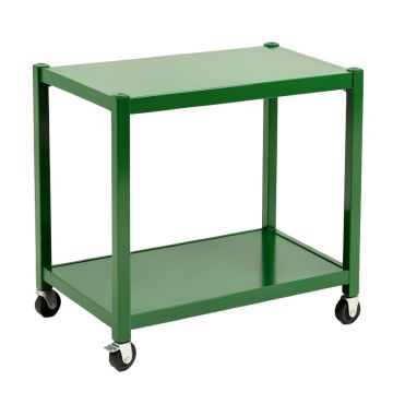 Harbor Dale Empty Rolling Workshop Cart - Green