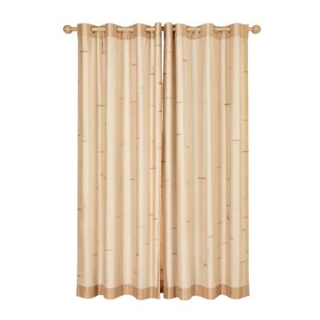 Atmore Bamboo Sheer Single Curtain Panel