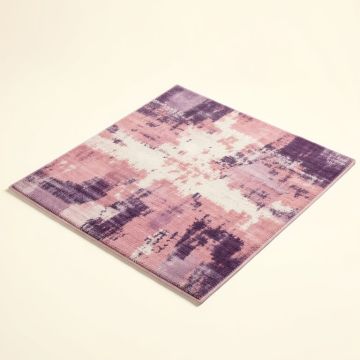 Shortwood Abstract Pink/Purple Area Rug (synthetic illustration; no displayed measurements)
