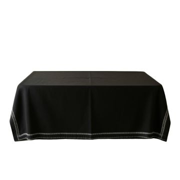 Alder Dale Flat Bed Sheet - Black