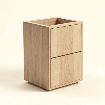 Newcastle Cabinet 24 '' Single Bathroom Vanity Base Only (synthetic illustration; no displayed measurements)