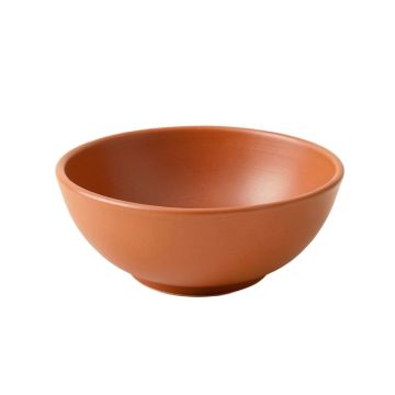 Olive Arc Dining Bowl - Terracotta