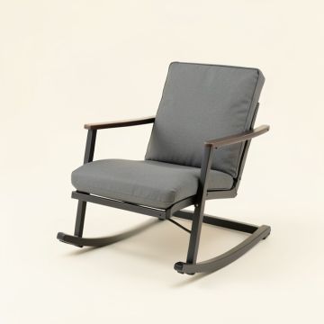 Outdoor Patio Rocking Glider (synthetic illustration; no displayed measurements)
