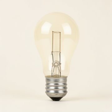 40 Watt , T8 E12 Incandescent , Dimmable Light Bulb . Warm White ( 2200K ) E12/Candelabra Base (synthetic illustration; no displayed measurements)