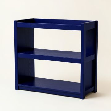 Birch Fold Desktop Shelving Unit - Navy (synthetic illustration; no displayed measurements)