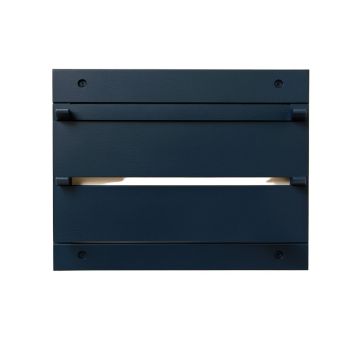 Ash Crest Empty Wall-Mounted Tool Organizer Panel - Navy (synthetic illustration; no displayed measurements)
