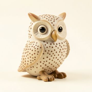 Helmville Debossed Dotted Owl (synthetic illustration; no displayed measurements)