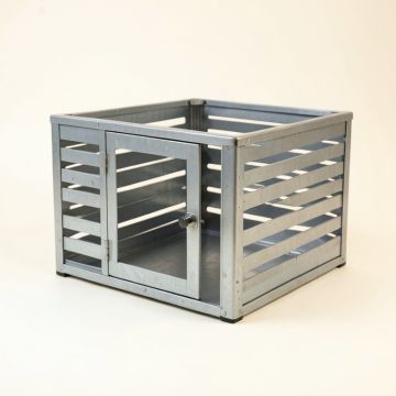 Stone Falls Empty Furniture-Style Pet Crate - Gray (synthetic illustration; no displayed measurements)