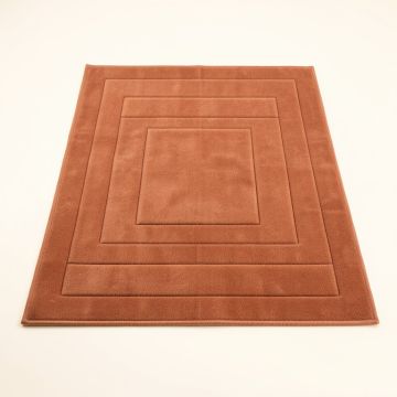 Oak Arc Rectangular Outdoor Rug - Terracotta (synthetic illustration; no displayed measurements)