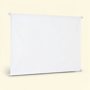 Auto Motorized White 80 '' Electric Projection Screen (synthetic illustration; no displayed measurements)