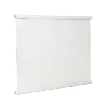 Quickstand White Portable Floor Recessed Projector Screen