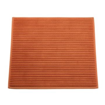 Bay Crossing Bath Mat - Terracotta