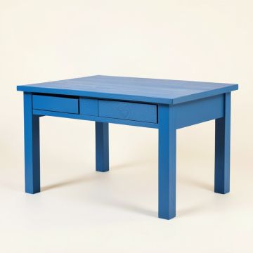 Spruce Arc Empty Workshop Workbench - Blue (synthetic illustration; no displayed measurements)