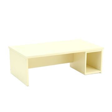 Heath Canyon Desktop Monitor Riser - Cream (synthetic illustration; no displayed measurements)