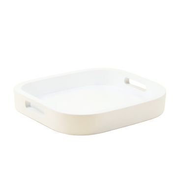 Harbor Branch Serving Tray - White