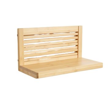 Glen Edge Wall-Mounted Entryway Organizer Shelf - Beige