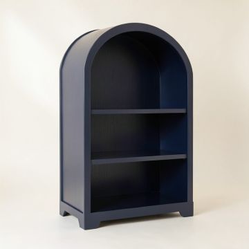 Clay Brook Freestanding Bookcase - Navy (synthetic illustration; no displayed measurements)