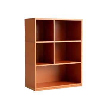 Aspen Dale Freestanding Bookcase - Terracotta