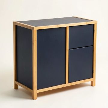 Olive Arc Freestanding Laundry Folding Counter - Navy (synthetic illustration; no displayed measurements)