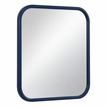 Olive Branch Framed Wall Mirror - Navy