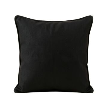 Cedar Branch Filled Accent Pillow - Black