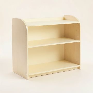 Clay Edge Desktop Shelving Unit - Cream (synthetic illustration; no displayed measurements)